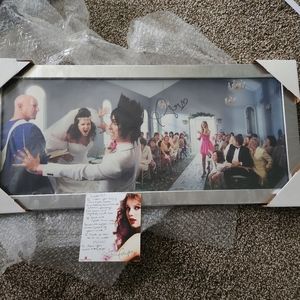 Taylor Swift Signed Speak Now Lithograph and Love Note Card